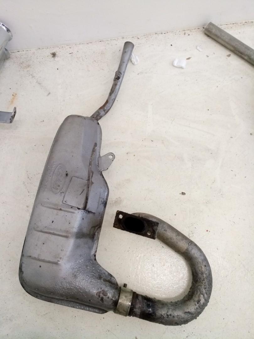 Lambretta Clubman Kbam Exhaust Used Motorcycles Motorcycle Accessories On Carousell