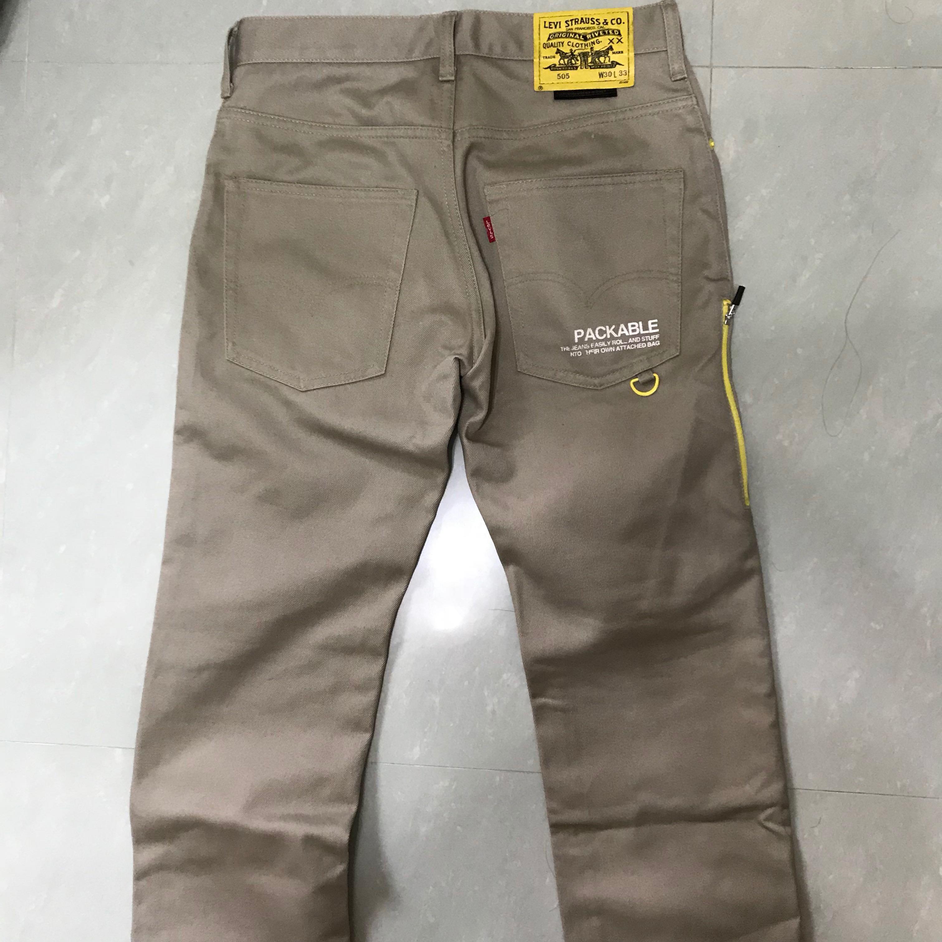 levis 505 khaki