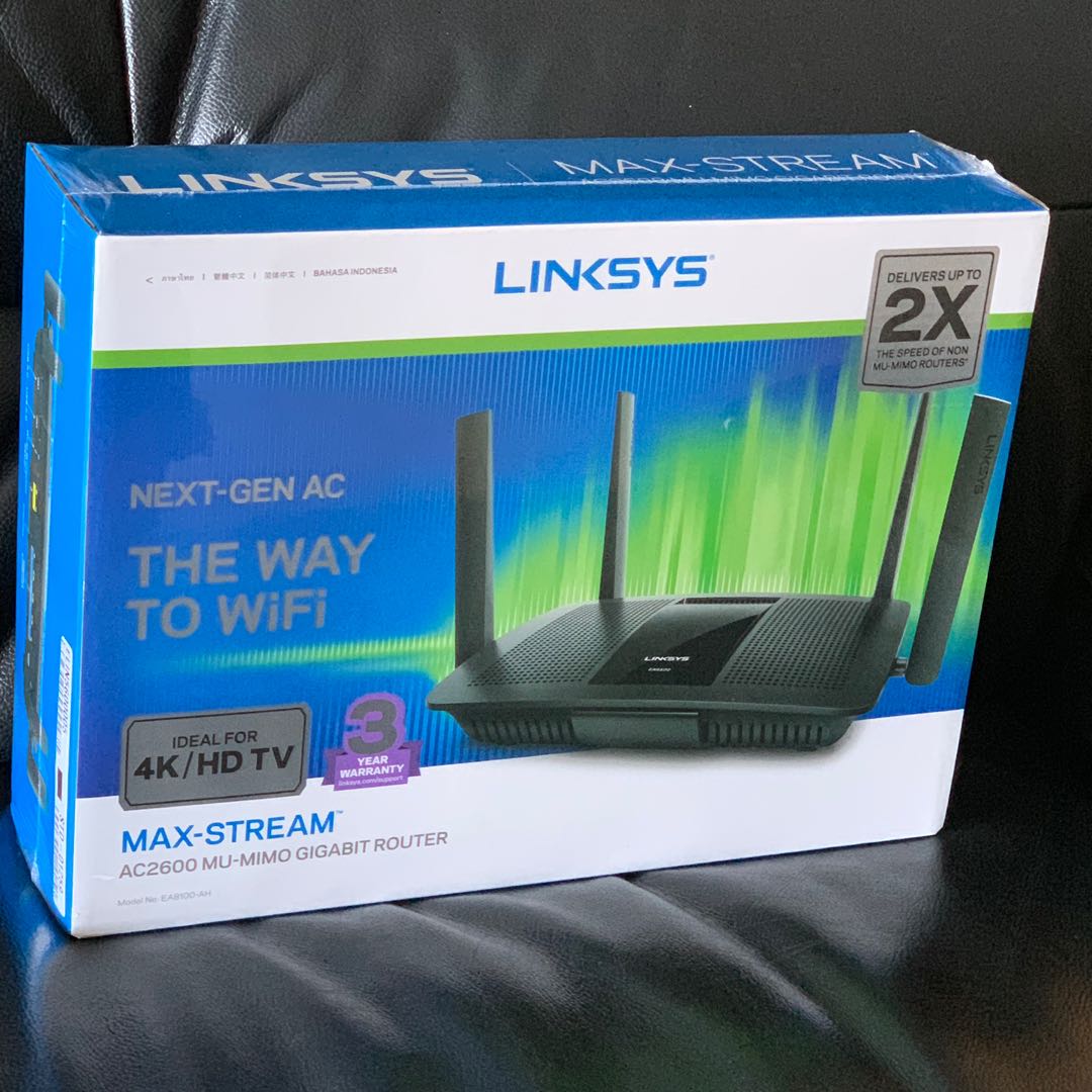 Linksys AC2600 Router, Computers & Tech, Parts & Accessories ...
