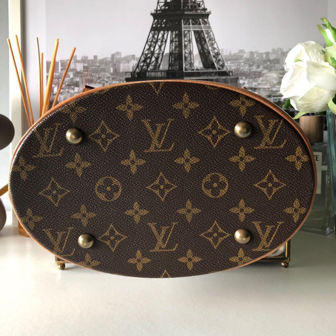 Louis Vuitton Vintage 1995 Monogram Petit Bucket PM Bag – I MISS