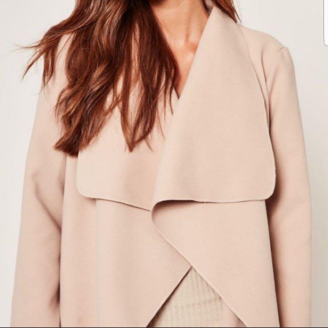 womens waterfall duster jacket