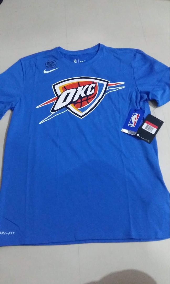 okc thunder dri fit shirt