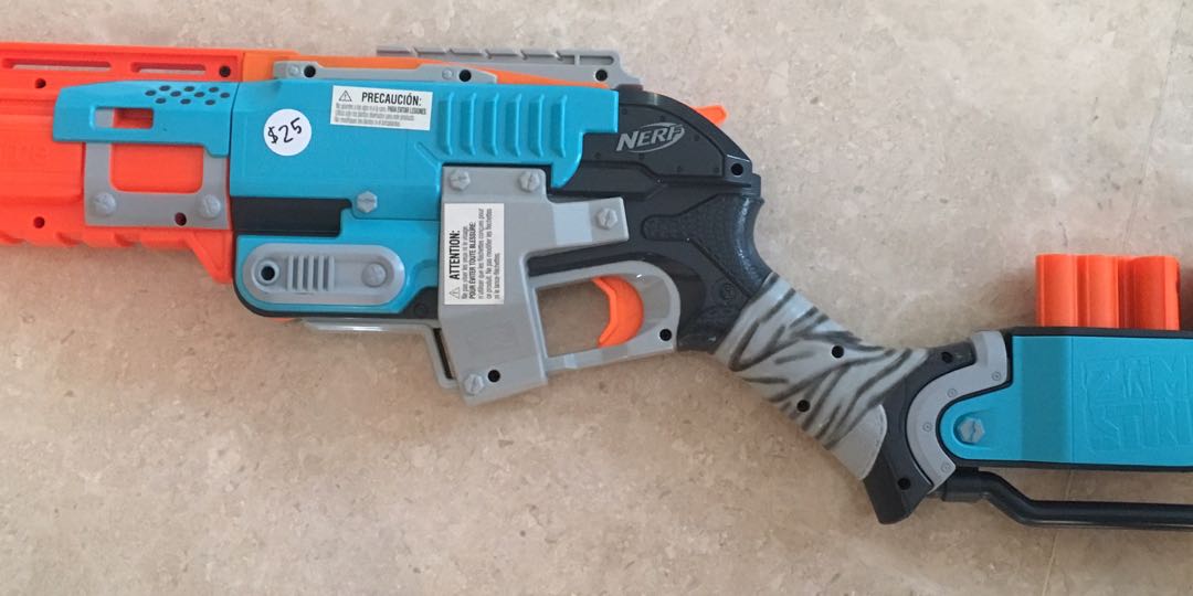 Nerf Sledgefire, Hobbies & Toys, Toys & Games on Carousell