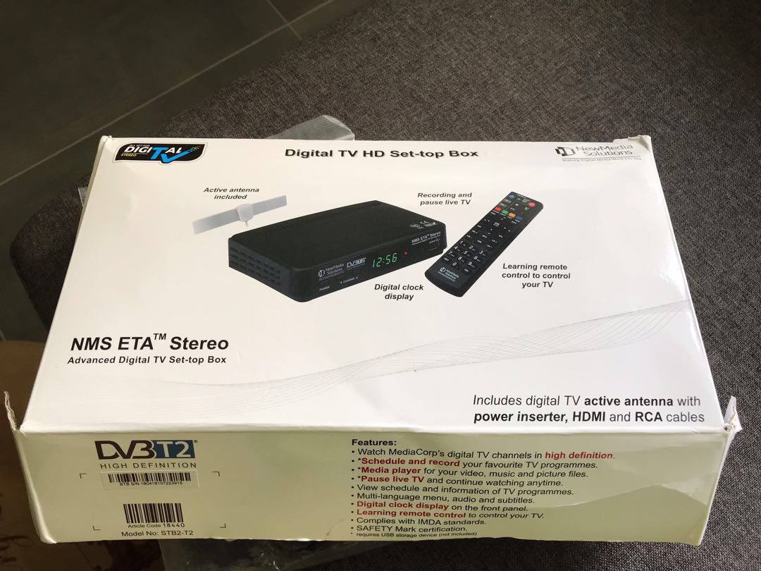 Newmedia Solutions Digital Setup Box, TV & Home Appliances, TV