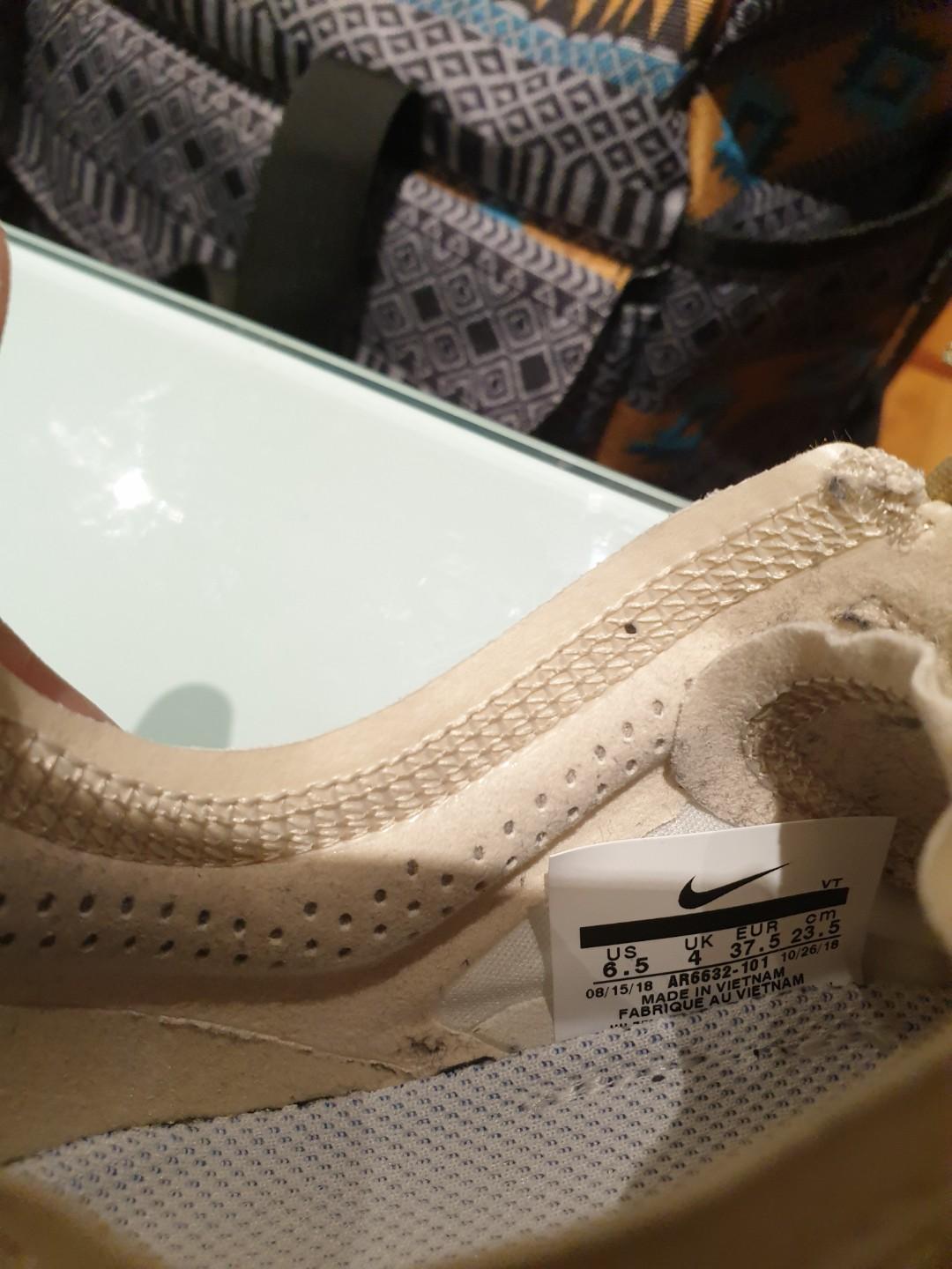Nike air vapormax 2019 cream/sail women's shoe hot sale