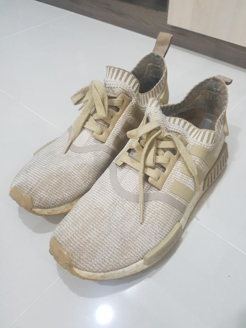 Nmd r1 primeknit beige on sale