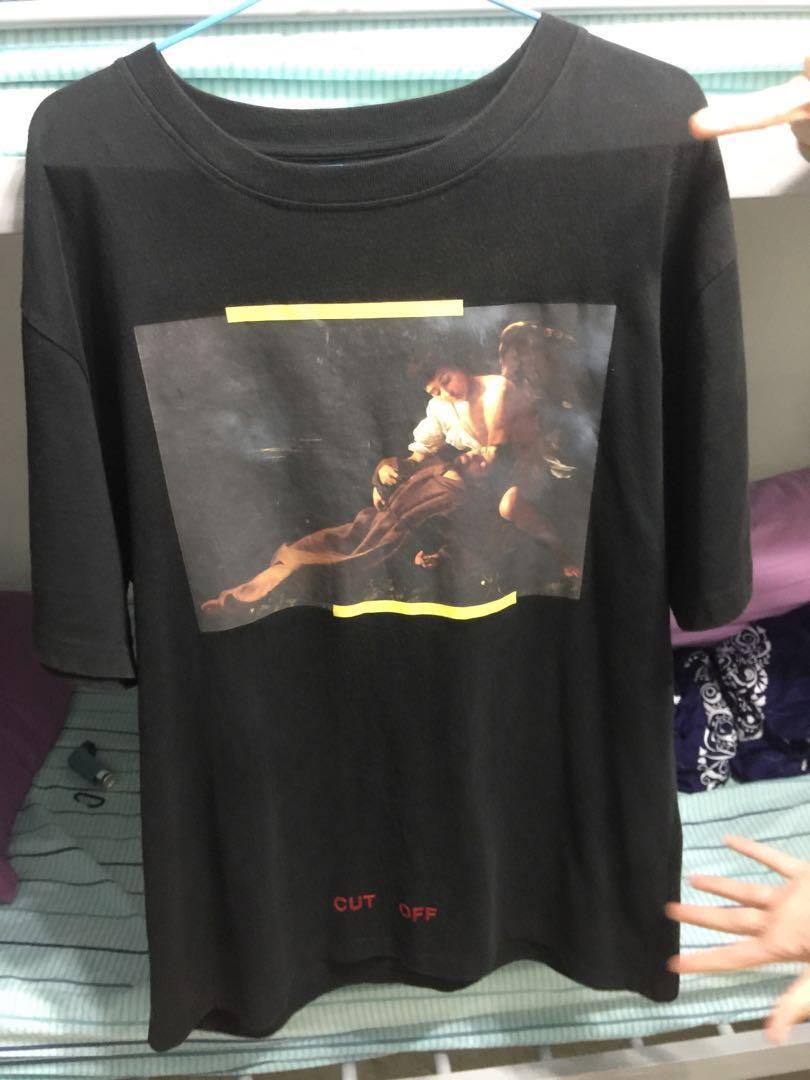 Cut off off white shirt hotsell