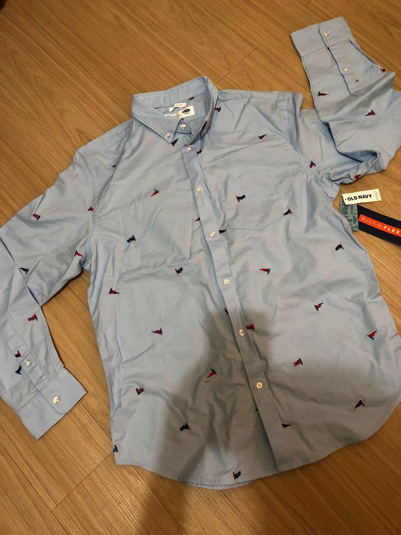 Old Navy Long Sleeves L Men S Fashion Clothes On Carousell