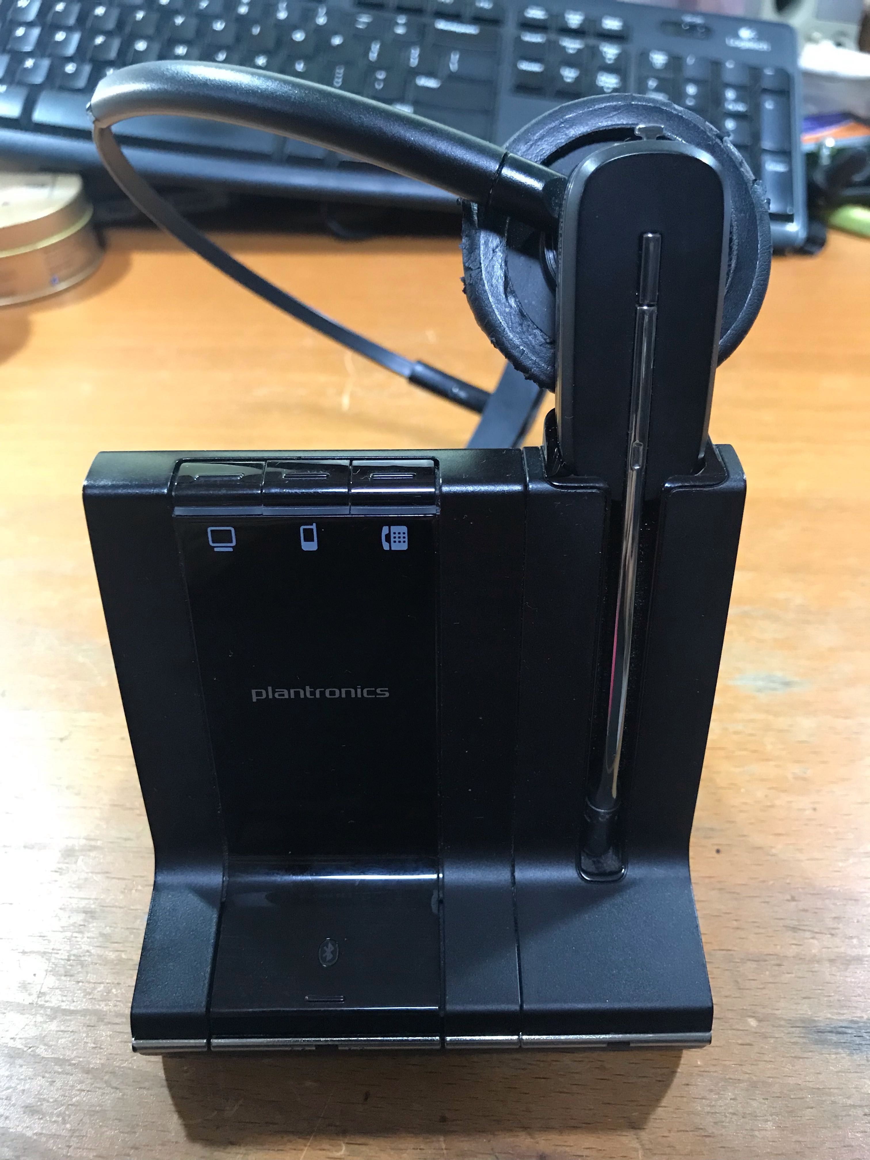 plantronics savi wireless dect headset system