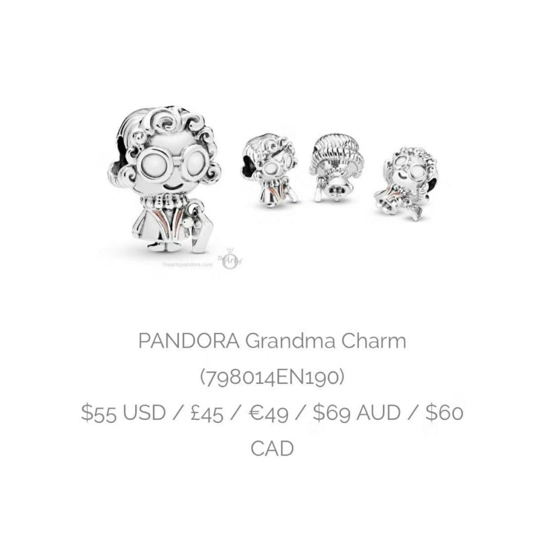 pandora charm grandma pandora charm grandma