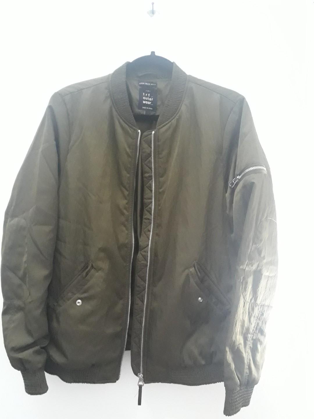 Zara flowy bomber jacket new arrivals
