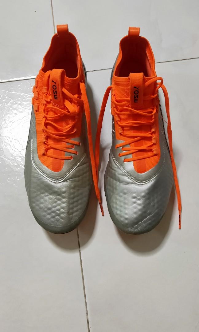 Puma One 1 Leather Soccer Boots Sports Equipment Sports Games Racket Ball Sports on Carousell