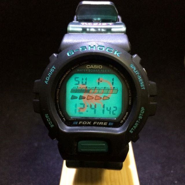 Rare vintage BNIB G Shock DW 6620 3 Scorpion Fox Fire for sale