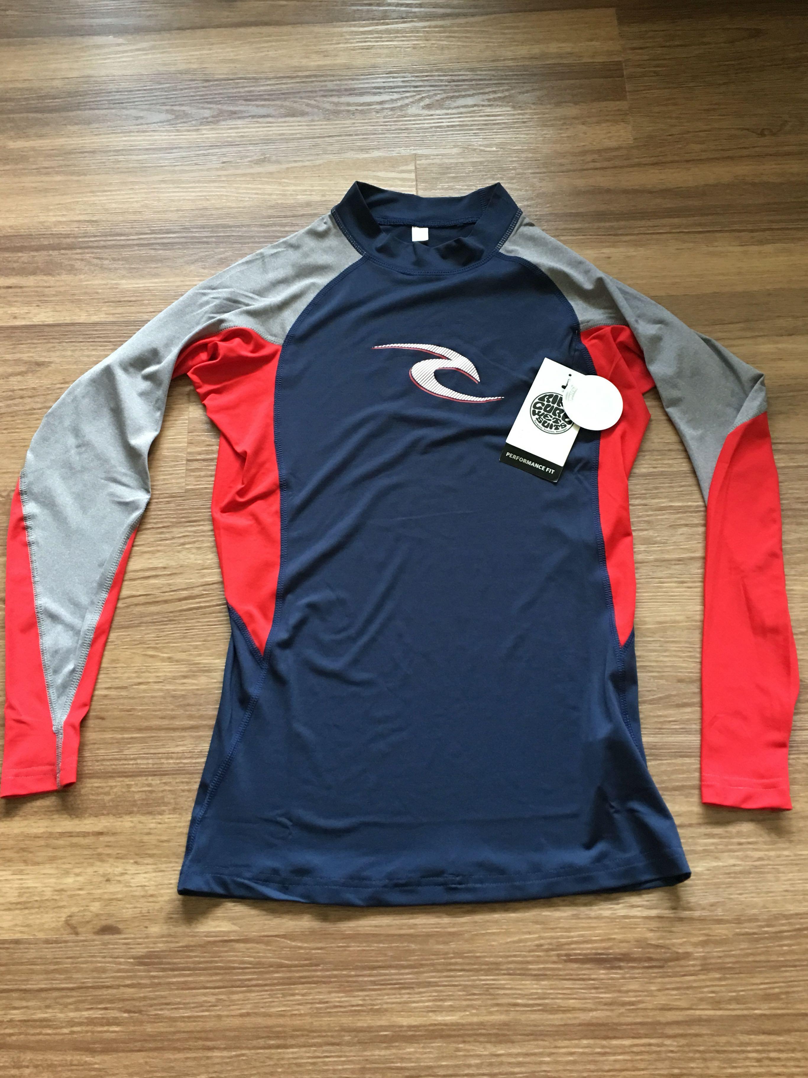 Ripcurl rashguard UPF50, Men's Fashion, Coats, Jackets and Outerwear on