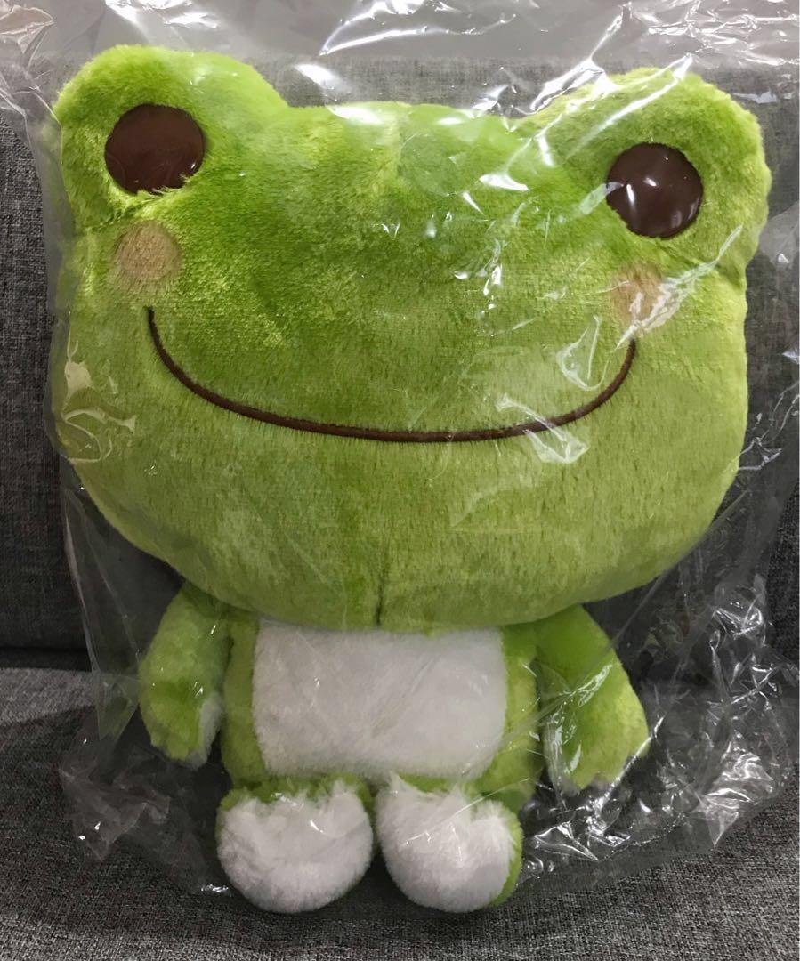 Sanrio Characters Pickles The Frog 25tg Anniversary Sitting Down Plushy Japan Claw Machine Toys Games Stuffed Toys On Carousell