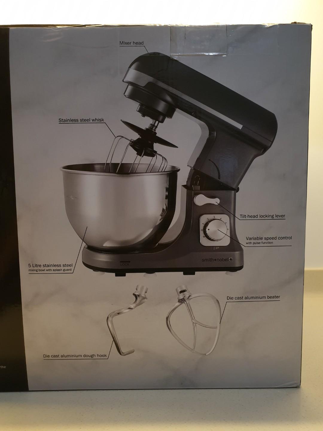 Smith + Nobel 1000W 5L Stand Mixer (with variable speed