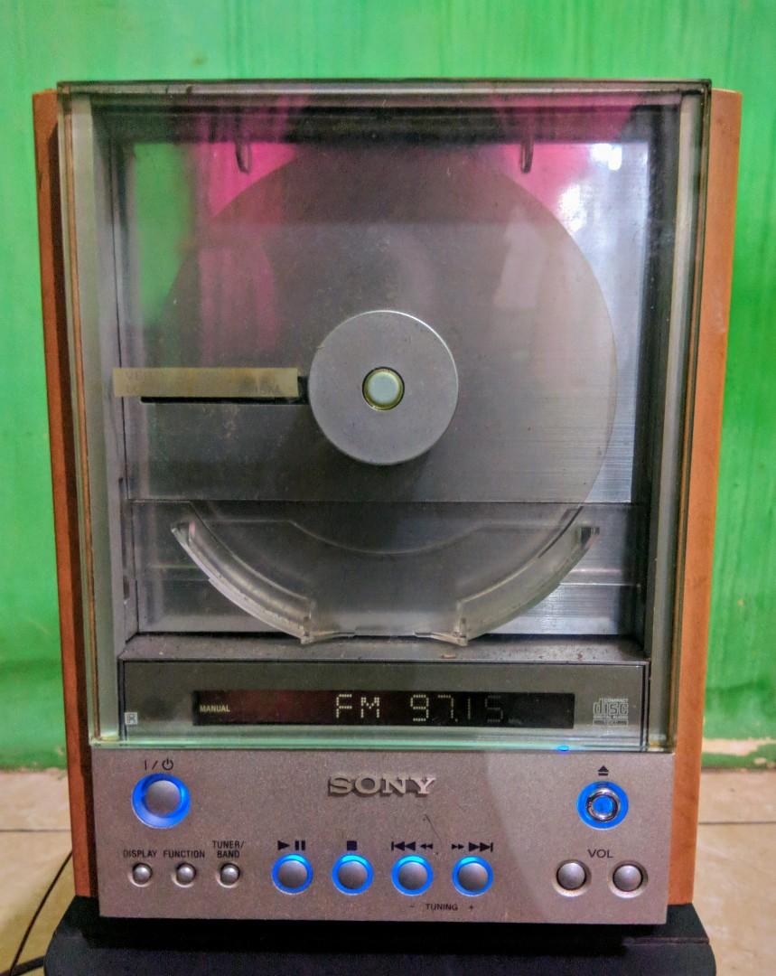 SONY CMT EX1 CD, AM/FM COMPACT COMPONENT STEREO SYSTEM, Elektronik