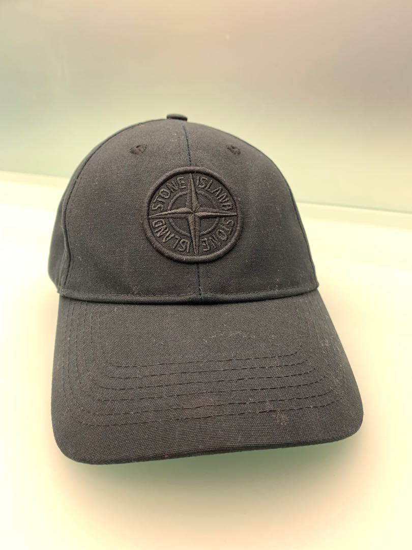 stone island logo hat