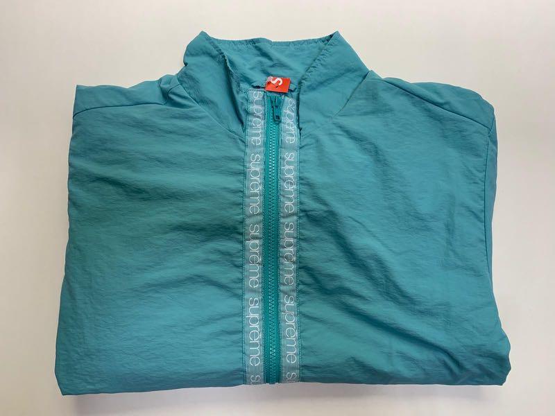 classic logo taping track jacket