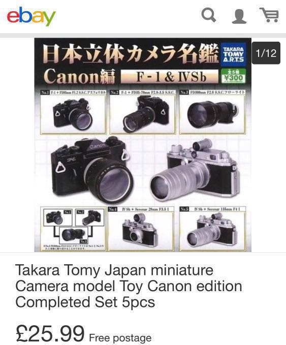 mini canon camera toy