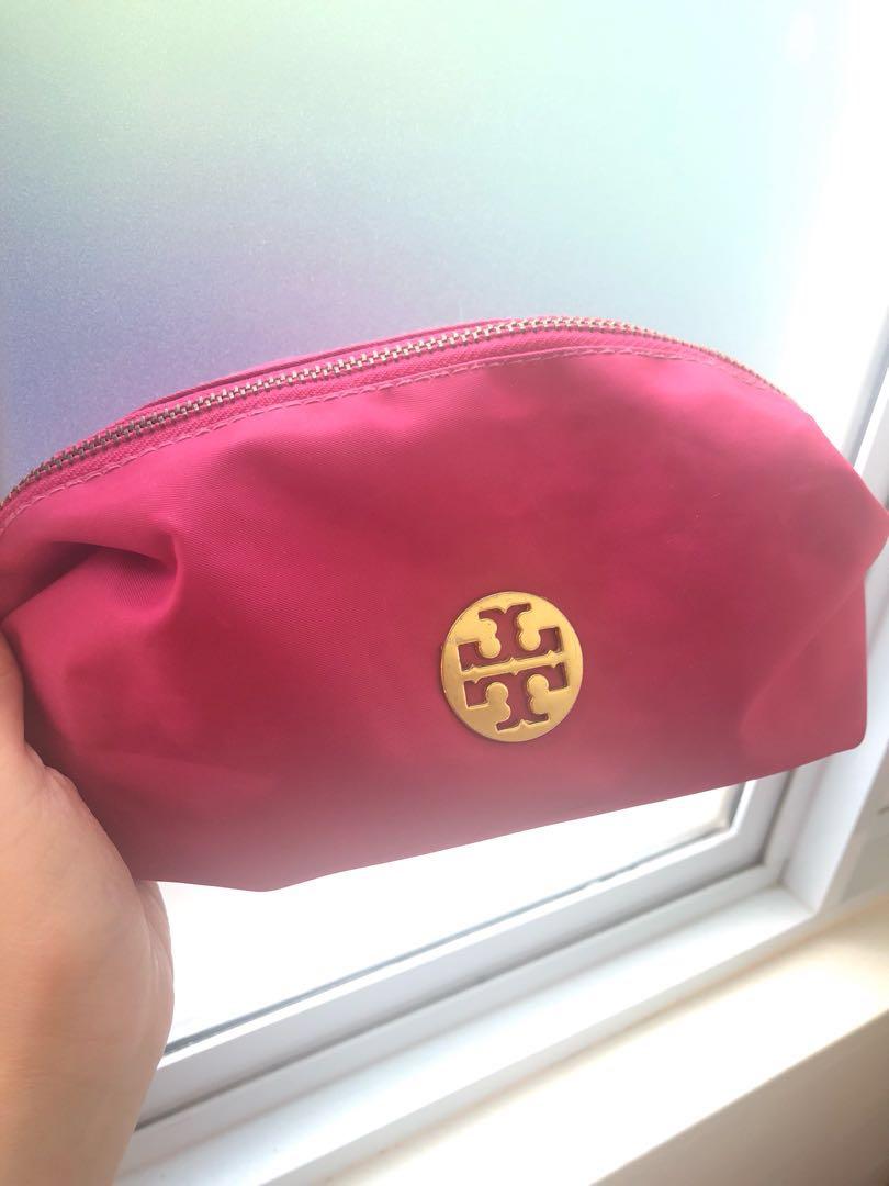 Tory Burch Cosmetics pouch, Women's Fashion, Bags & Wallets, Purses &  Pouches on Carousell