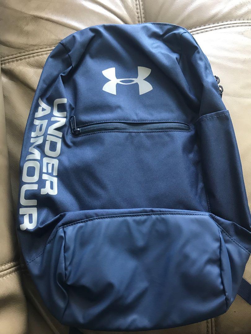 blue under armour bag