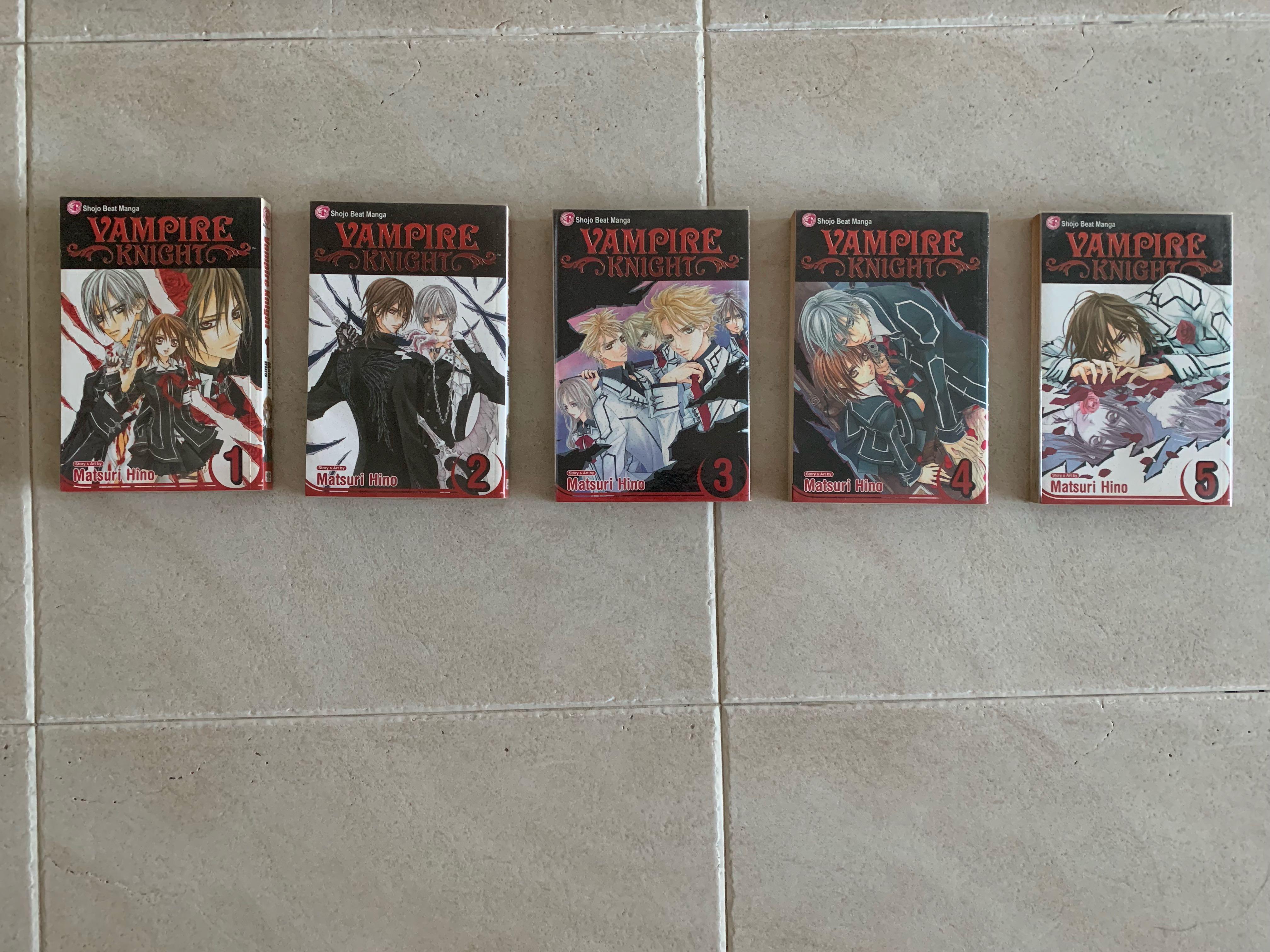 Vampire Knight Saki Ouran Host Club Manga For Sale Books