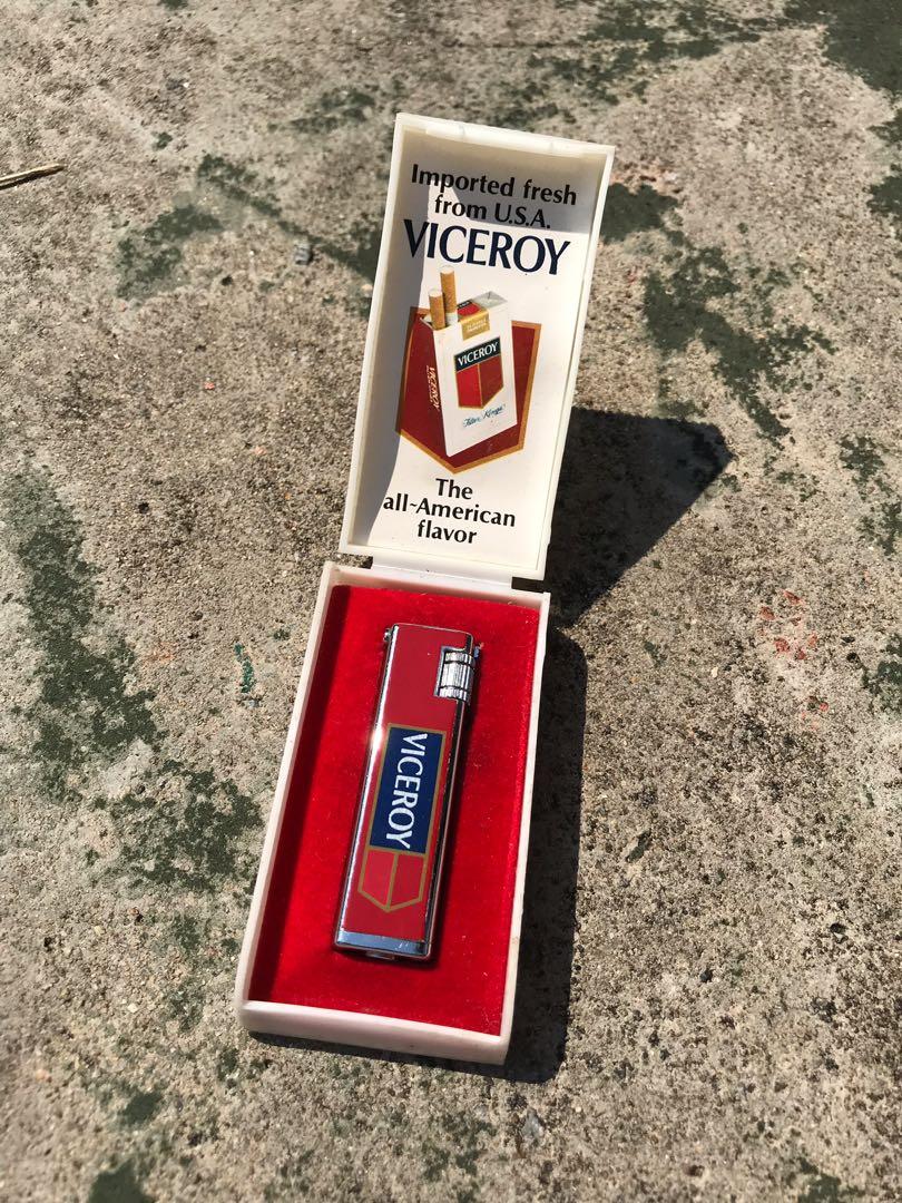 Vintage Viceroy Lighter in Original Case, Hobbies & Toys, Memorabilia
