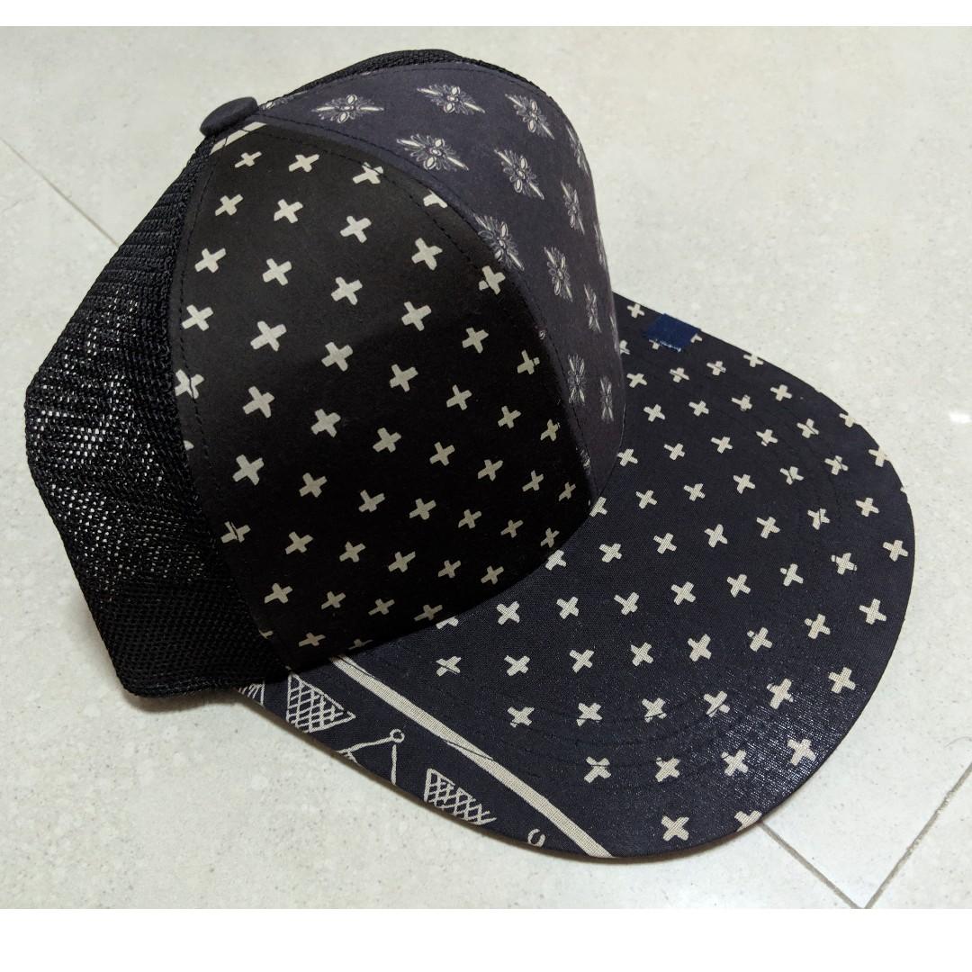 Visvim Goodyear Cap ICT Indigo Camping Trailer Men s Fashion