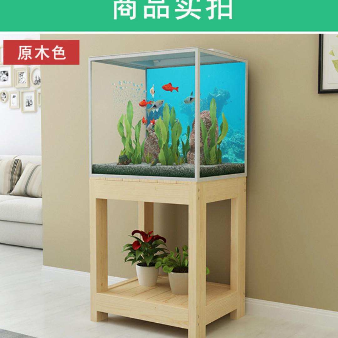 Wooden Fish Tank Stand 60cm X 40cm X 70cm 2tier Pet Supplies