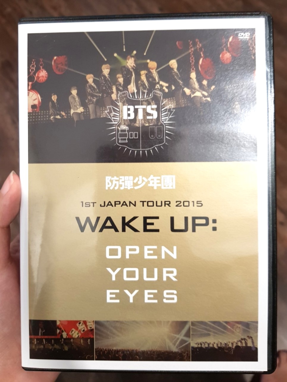 WTS] BTS 1st Japan Tour Wake Up: Open Your Eyes Official Dvd, Hobbies   Toys, Music  Media, CDs  DVDs on Carousell