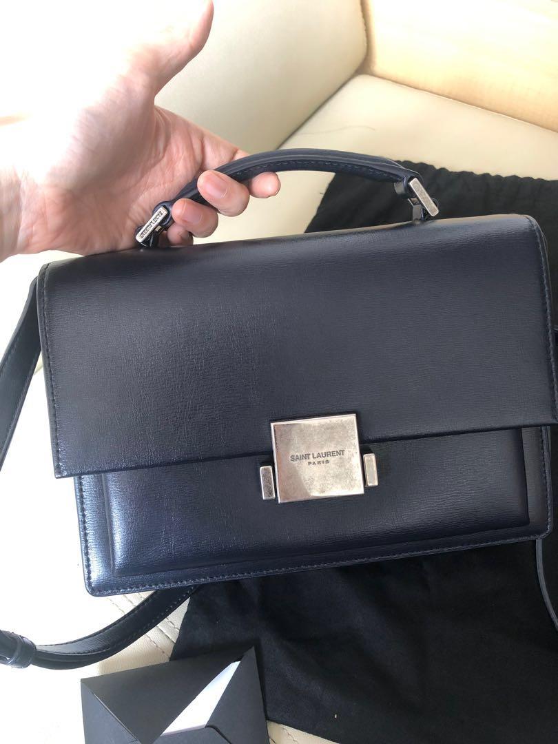 YSL Saint Laurent Bellechasse Medium Leather cross bag