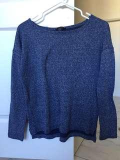 Blue sweater