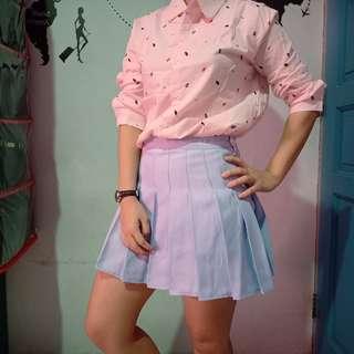 Kemeja & Rok Skirt Jual terpisah Fit to L