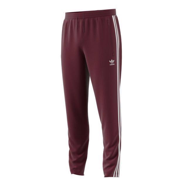 Adidas maroon pants Clearance