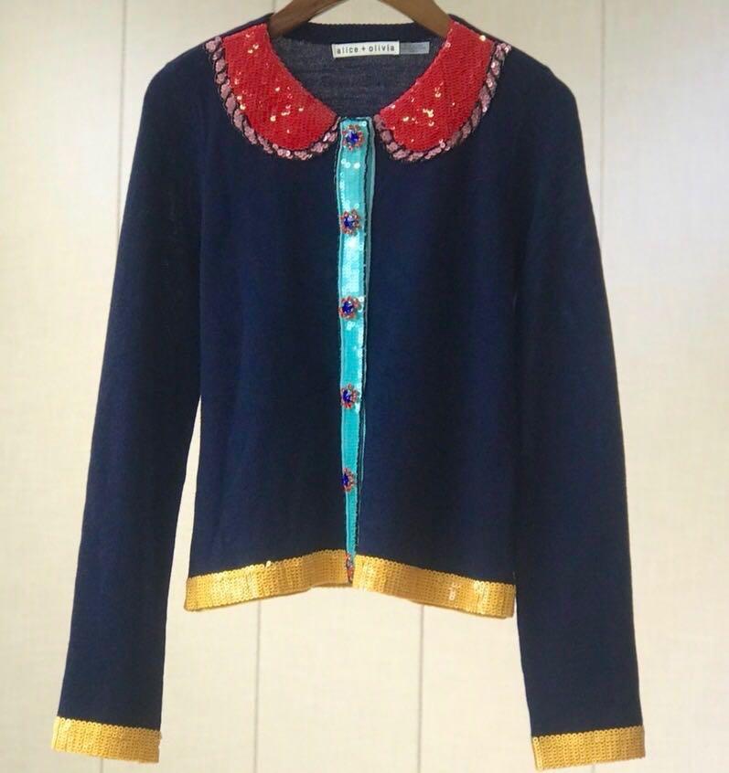 Alice and olivia ruthy cardigan new arrivals