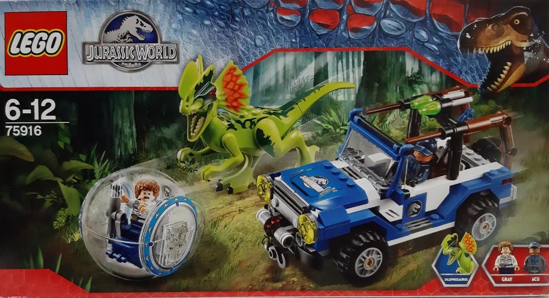 dilophosaurus lego set