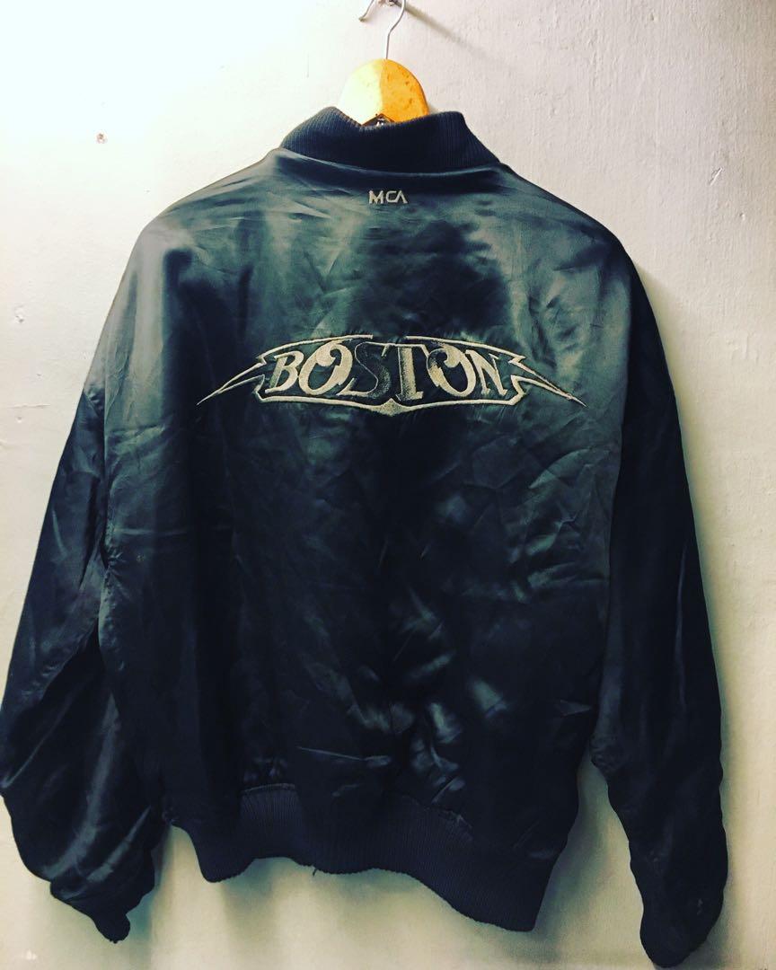 bomber jacket vintage band jacket ape, Men's Fashion, Tops & Sets