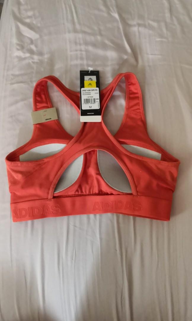 Adidas Tech-Fit ClimaChill Womens Sports Bra - Red, Men's Fashion,  Activewear on Carousell