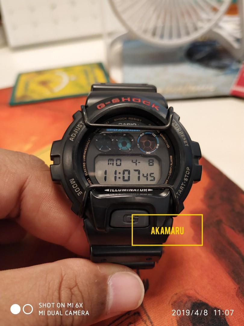 Casio G-Shock DW6900 Basic Used, Men's 