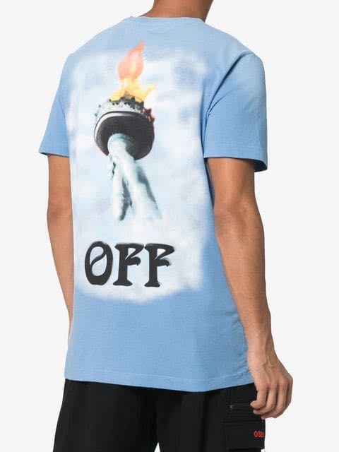Off white statue of liberty tee Sale