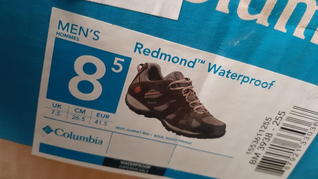 Summer Rush Columbia Mens Hiking Shoe REDMOND WATERPROOF