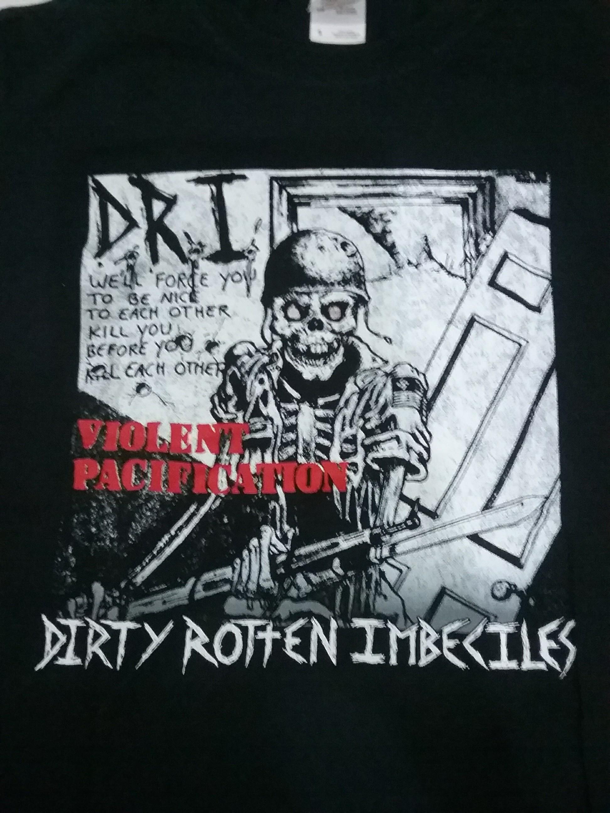 D R I Tshirt Violent Pacification Band Tshirt Men S Fashion Clothes Tops On Carousell D R I Tshirt Violent Pacification Band Tshirt Men S Fashion Clothes Tops On Carousell