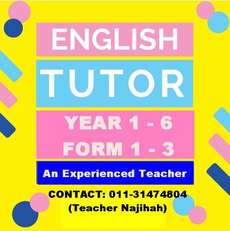 English Tutor Services Tuition On Carousell