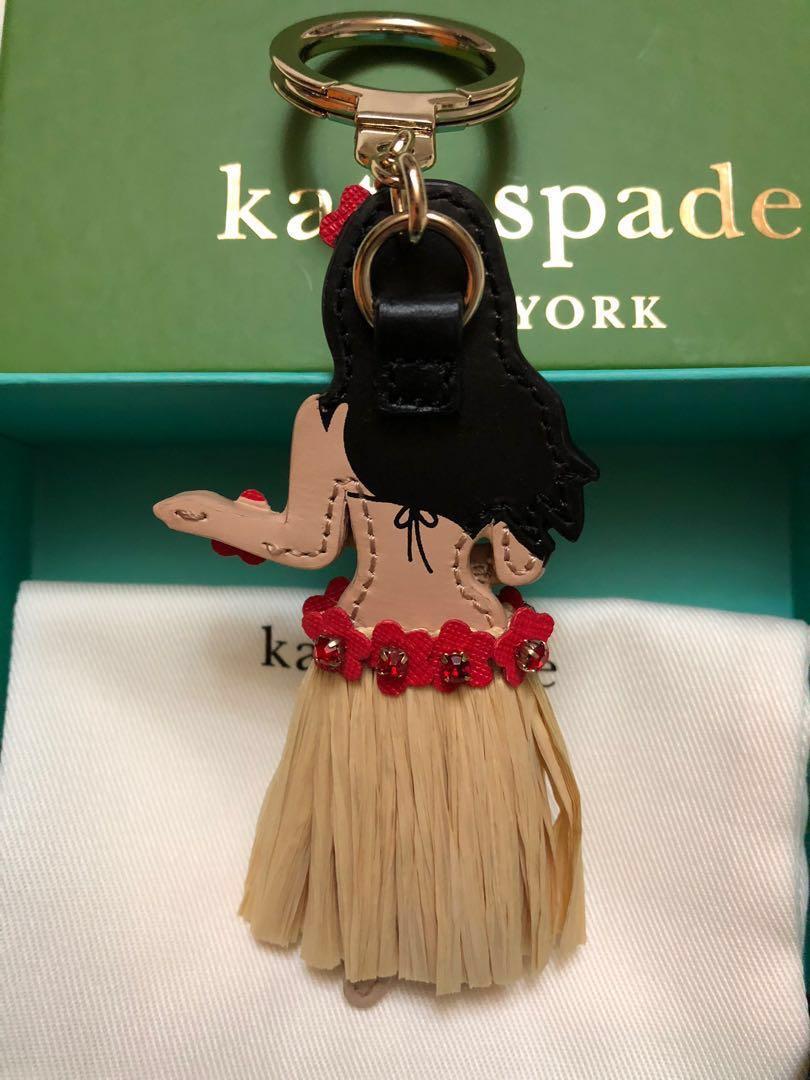 Hula girl clearance keychain