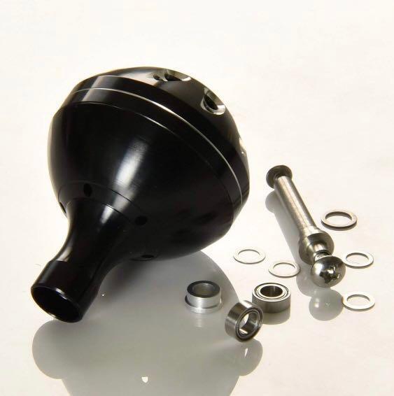 Free Delivery] New Black & Silver 35 MM Power Knob for Spinning