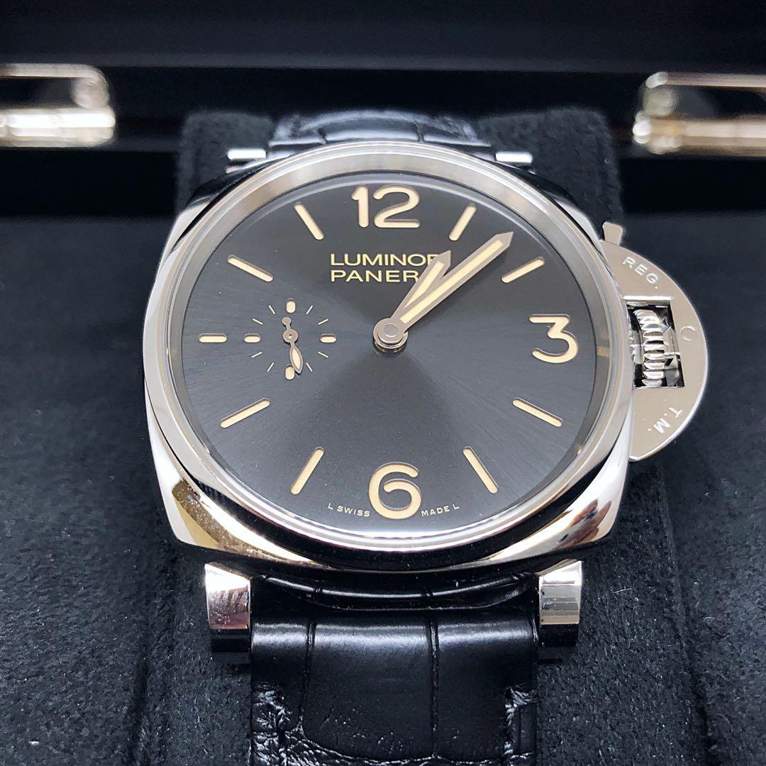 FS.BNIB PANERAI LUMINOR DUE 3 DAYS ACCIAIO 42MM WATCH PAM00676 PAM676