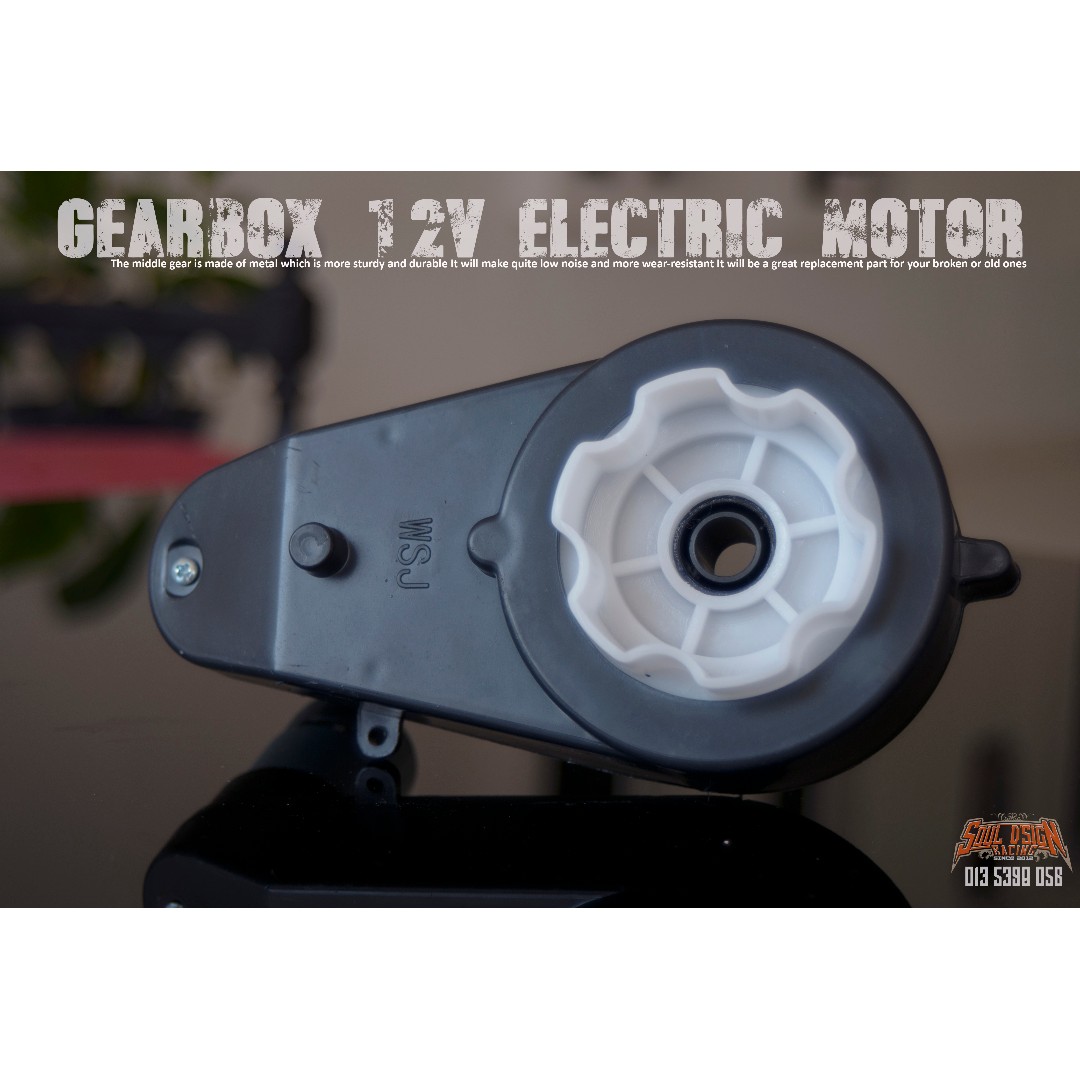 Gearbox Kereta Elektrik 12V 30000rpm, Hobbies & Toys, Toys & Games on