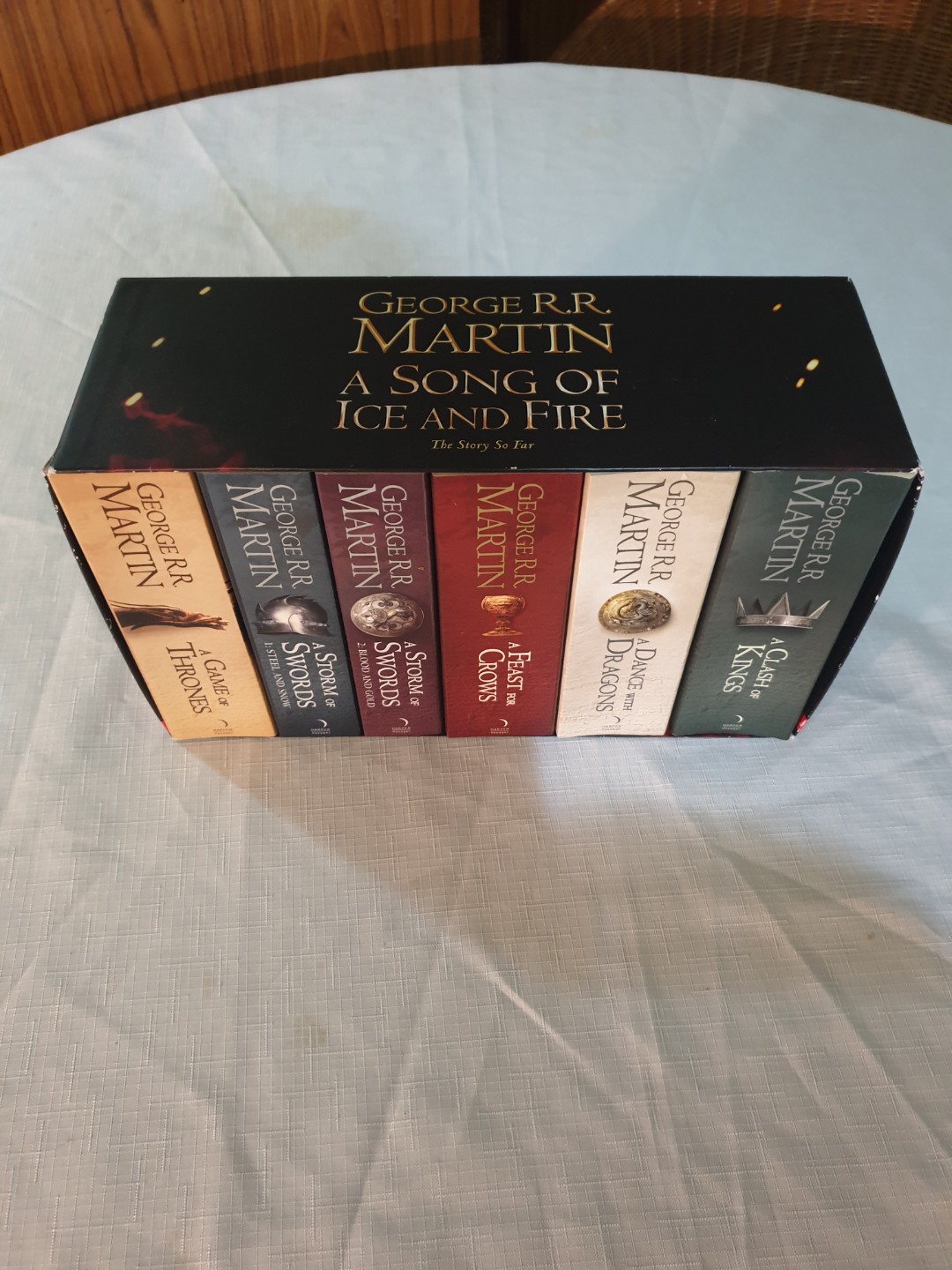 George R R Martin A Song Of Ice And Fire Complete 6 Book Set