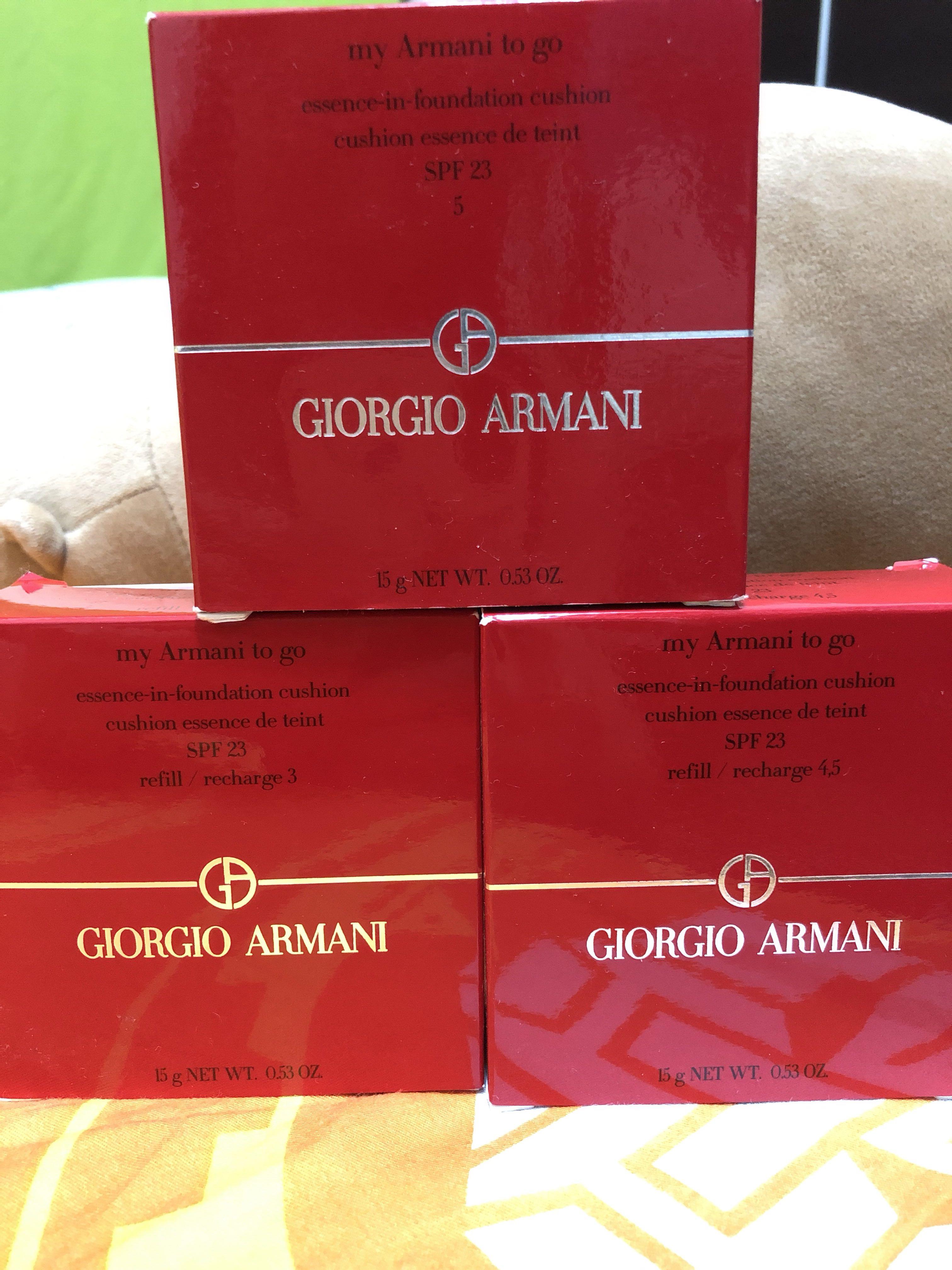 giorgio armani cushion refill